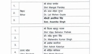 Photo of बिहार MLC चुनाव के लिए बीजेपी ने घोषित किए उम्मीदवार, यहां देखें प्रत्याशियों के नाम