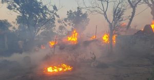 Photo of मुंगेर में आग ने मचाया तांडव, 40 से अधिक घर जलकर हुए राख