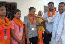 Photo of बिहार एथलेटिक्स चैंपियनशिप में मेडल प्राप्त खिलाड़ी हुए सम्मानित