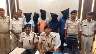 Photo of जमुई चोरी की बाइक के साथ पांच बदमाशों को पुलिस ने किया गिरफ्तार!